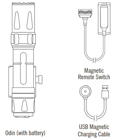 OLIGHT Odin Tactical Light-IN THE BOX