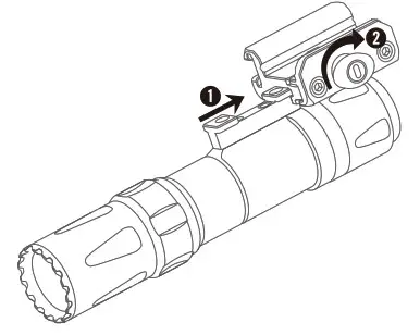 OLIGHT Odin Tactical Light-PRODUCT INSTALLATION 4