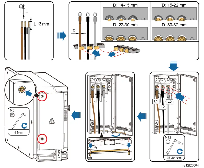 HUAWEI SUN2000-100KTL Series 100kVA Three-Phase Network Connection Inverter - Single-core