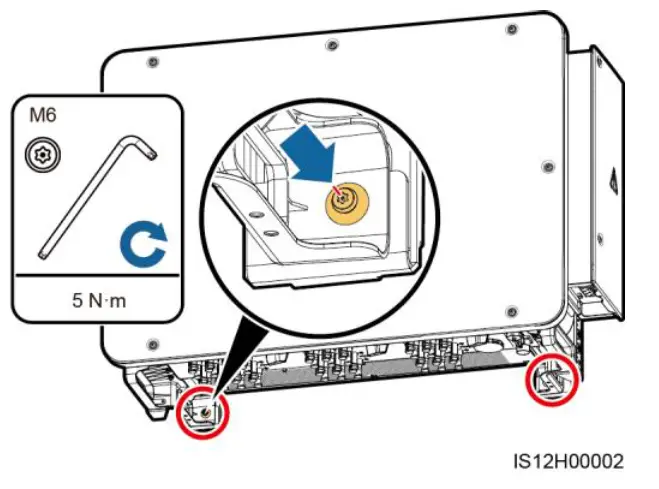 HUAWEI SUN2000-100KTL Series 100kVA Three-Phase Network Connection Inverter - Torx screws