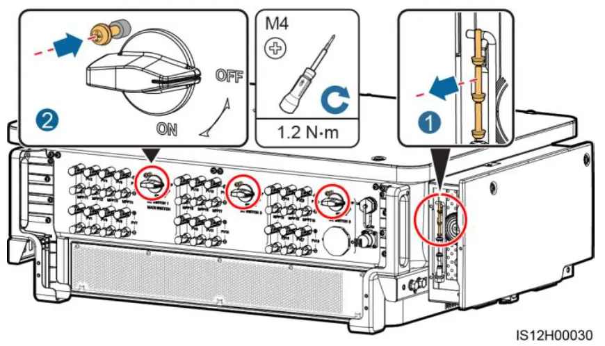 HUAWEI SUN2000-100KTL Series 100kVA Three-Phase Network Connection Inverter - local standards