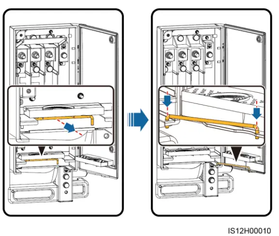 HUAWEI SUN2000-100KTL Series 100kVA Three-Phase Network Connection Inverter - support bar