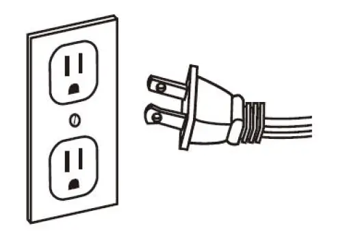 air choice KPT-173ND Indoor Electric Space Heater Instruction Manual-1