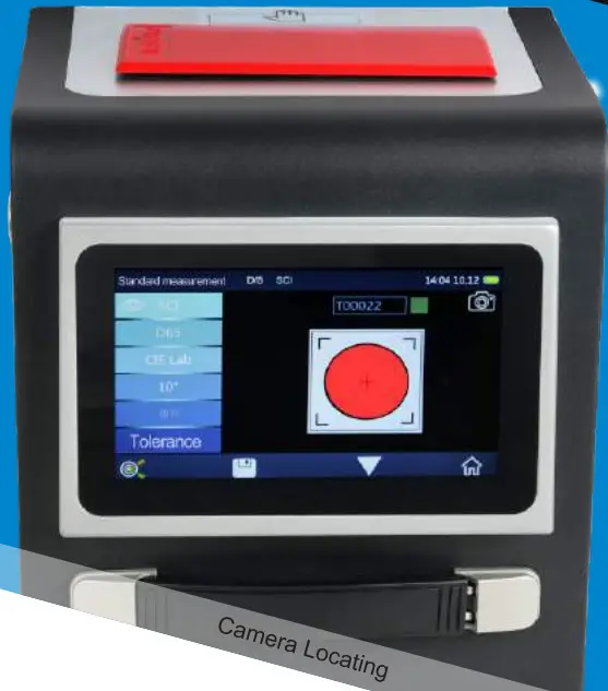 3NH TS8260 Portable Desktop Grating Spectrophotometer - cemera locating