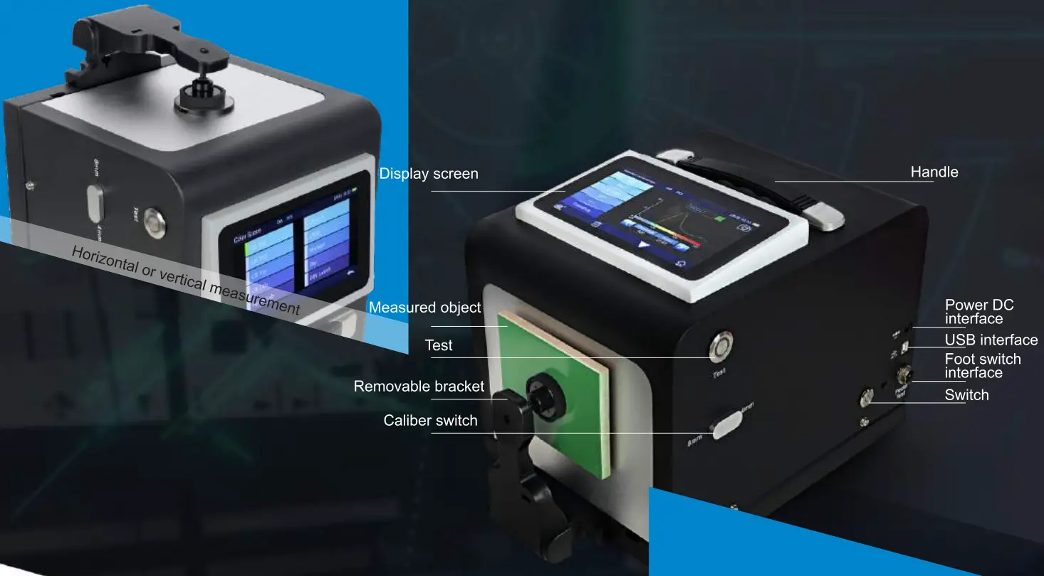 3NH TS8260 Portable Desktop Grating Spectrophotometer - operation