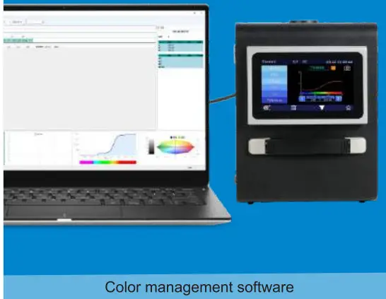 3NH TS8260 Portable Desktop Grating Spectrophotometer - software