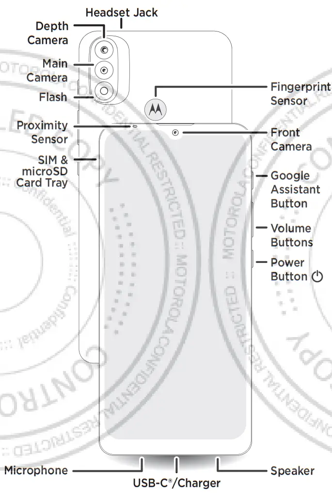 motorola E20 Moto Smart Phone - Overview