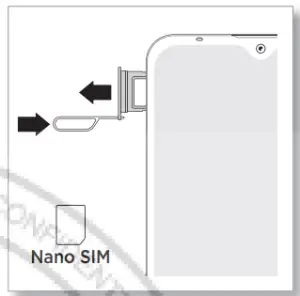 motorola E20 Moto Smart Phone - SIM tools