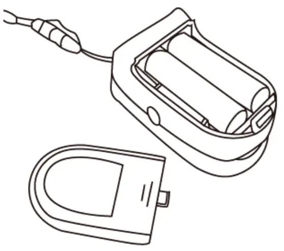 CONTEC CMS50DA Pulse Oximeter - Front view