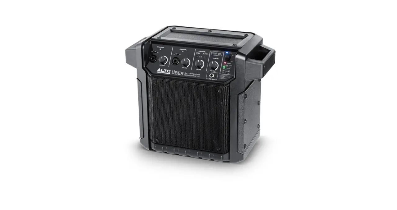 Alto Uber Pa Portable Rechargeable Pa System User Guide Alto Uber Pa Portable Rechargeable Pa System User Guide