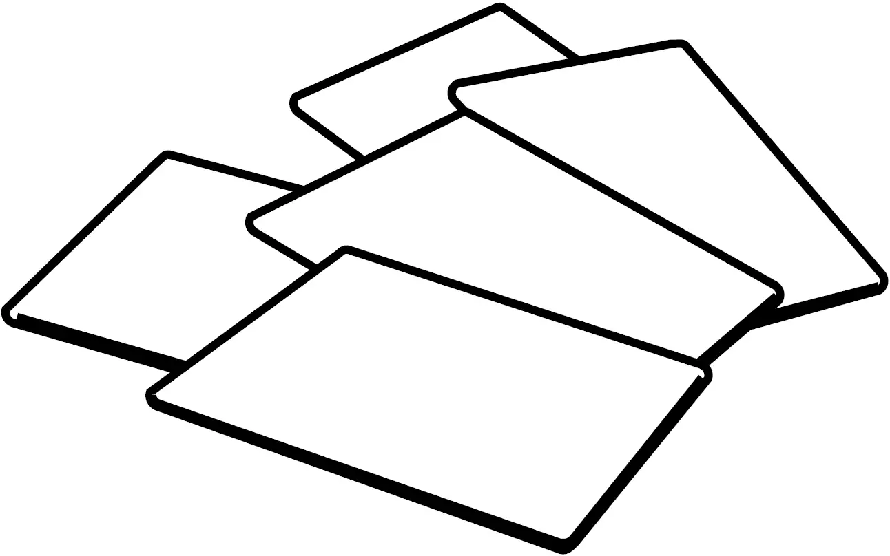 RFID Cards (5 pieces)