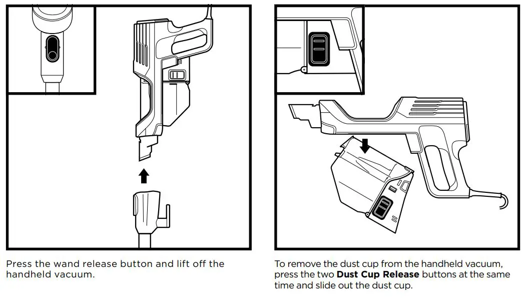 Shark HS150 Series UltraLight Pet Plus Corded Stick Vacuum Owner's Manual - MAINTENANCE