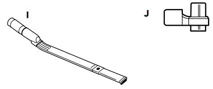 Shark HS150 Series UltraLight Pet Plus Corded Stick Vacuum Owner's Manual - Under-Appliance Wand