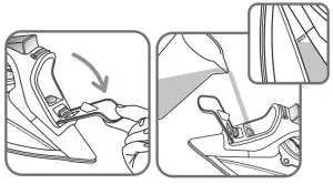 Rowenta DW9250 170Watt Auto Shut Off Sole Plate Steam - Before fillinga