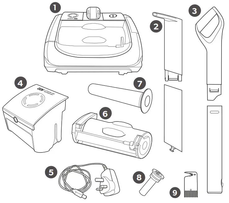 Gtech AR Series Cordless Pet Vacuum Cleaner- box