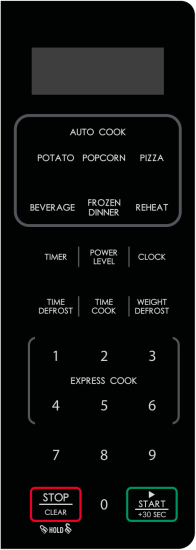 VSCMWE11S2SW-10 - Control Panel