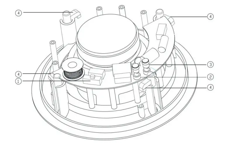 Nikabe 23843 Ceiling Speaker