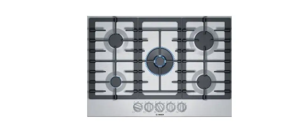 Bosch Ngm8657uc 36 Inch Gas Cooktop With 5 Sealed Burners Instruction Manual