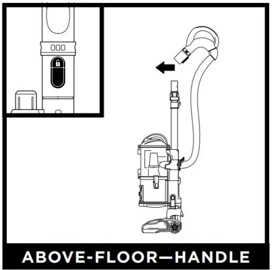 Shark CU500 Lift-Away with Self-Cleaning Brushroll Pet Upright Vacuum - figure 6