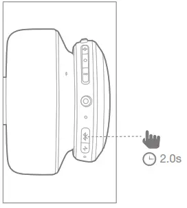 JBL LIVE650BTNC - Pair and connect the Headphone