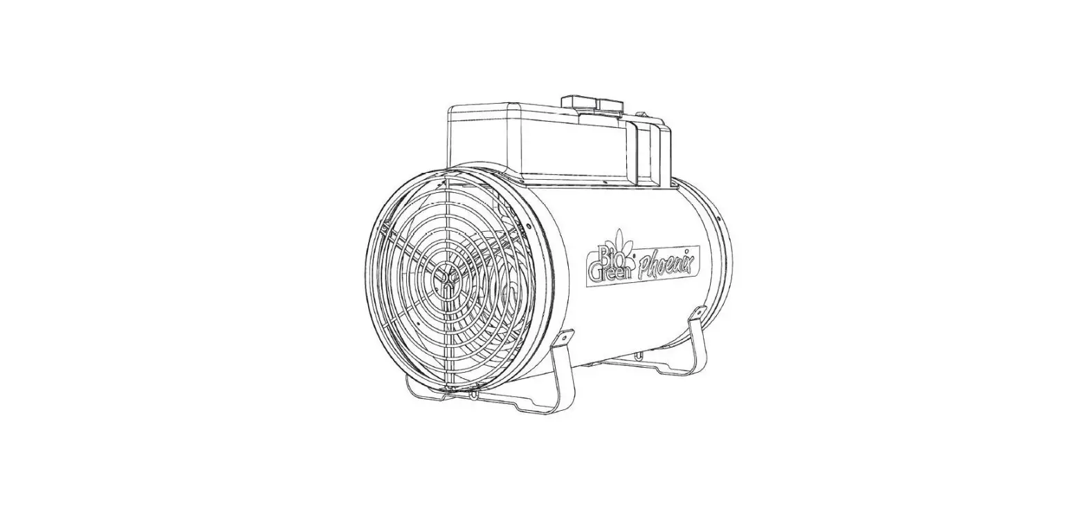 Bio Green Phx2.8/us Portable Phoenix Greenhouse Tent Heater Instruction Manual