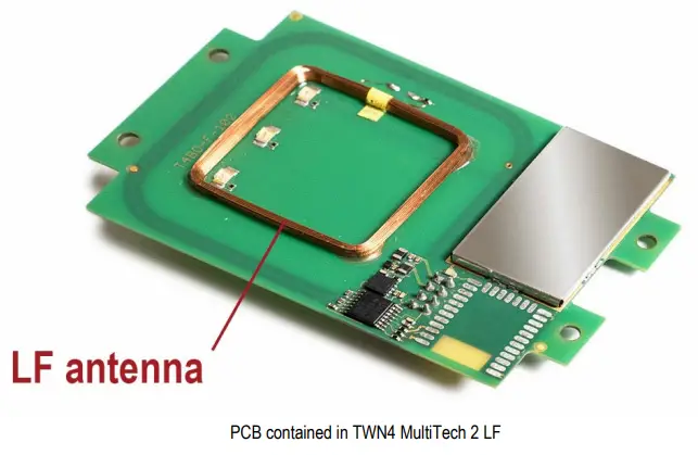 ELATEC 17166 TWN4 MultiTech 2 LF RFID Card Reader - Antenna