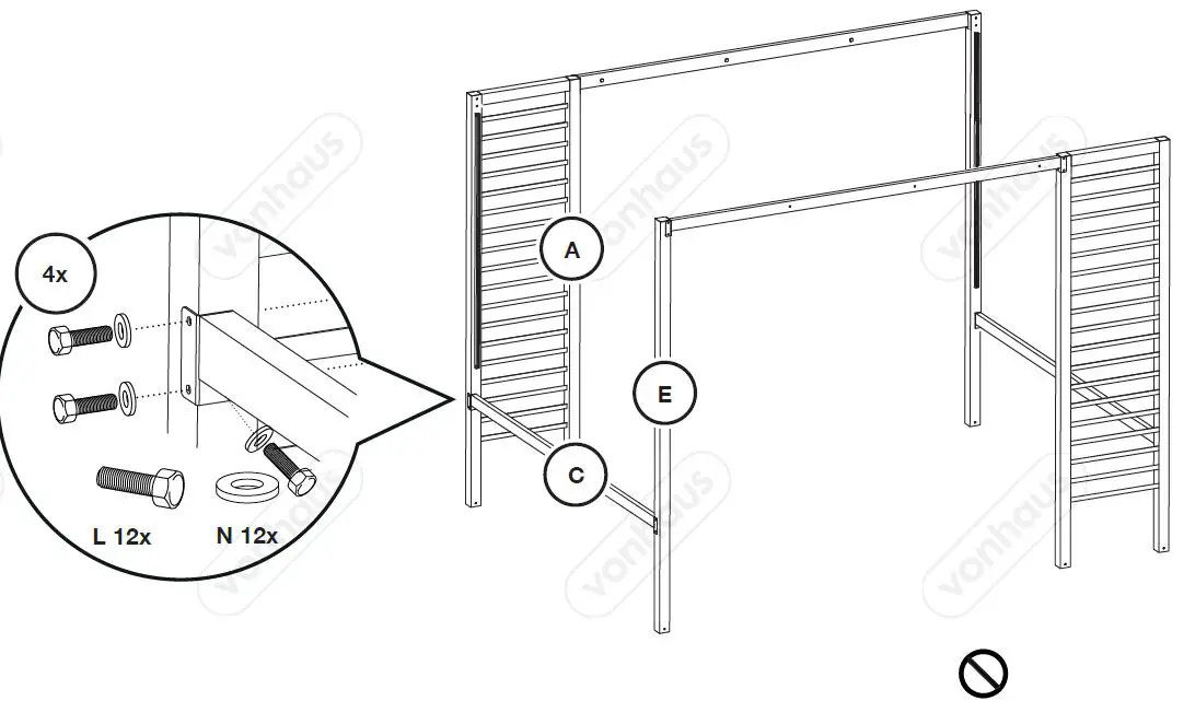 VonHaus-Garden-Pergola-with-Adjustable-Canopy-4