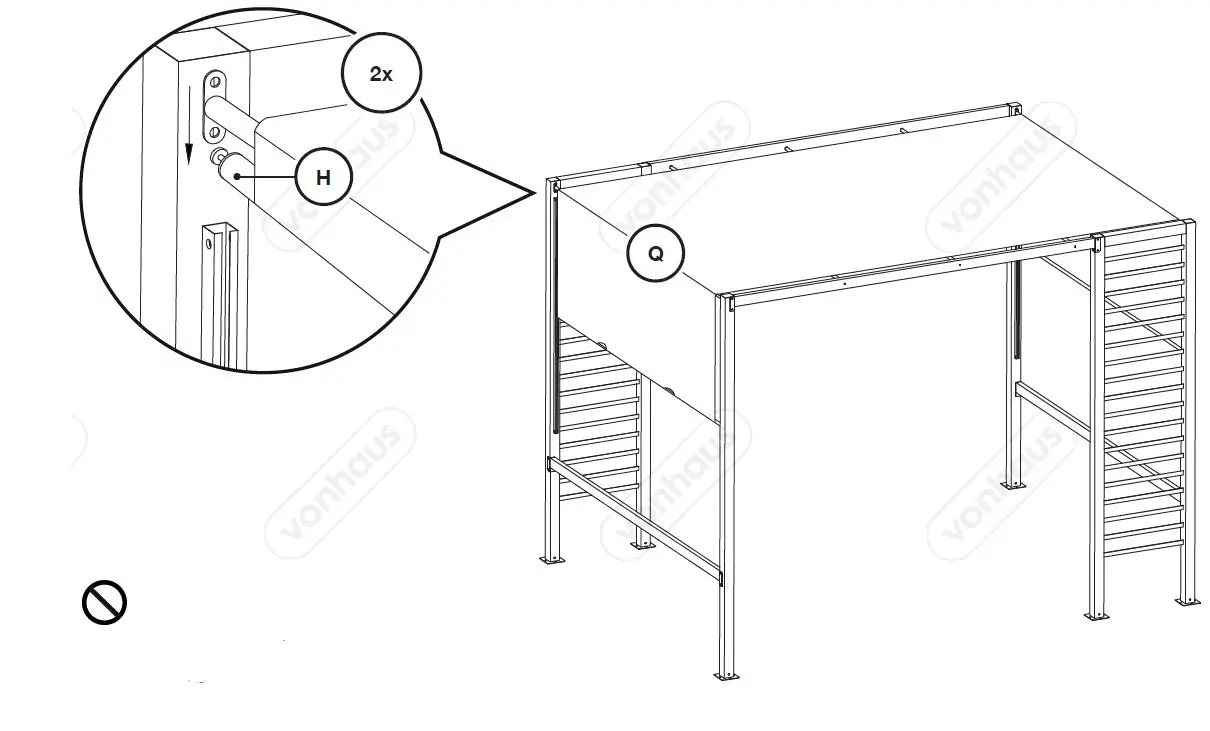VonHaus-Garden-Pergola-with-Adjustable-Canopy-7