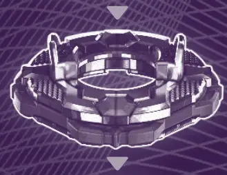 BEYBLADE BURST D72 P Pro Series Orb Engaard - FORGE DISC