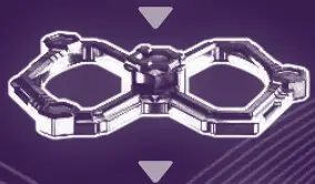 BEYBLADE BURST D72 P Pro Series Orb Engaard - LAYER WEIGHT