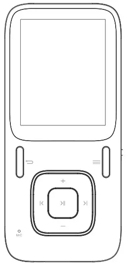 AGPTEK Digital Music Player Cover