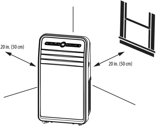 Shinco SPF1 12C Portable Air Conditioner - Fig 3