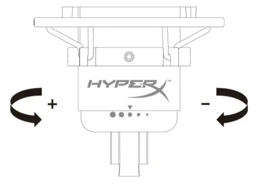 HYPERX HMIQ1S XX RG G QuadCast S USB Standalone Microphone - Gain Contro