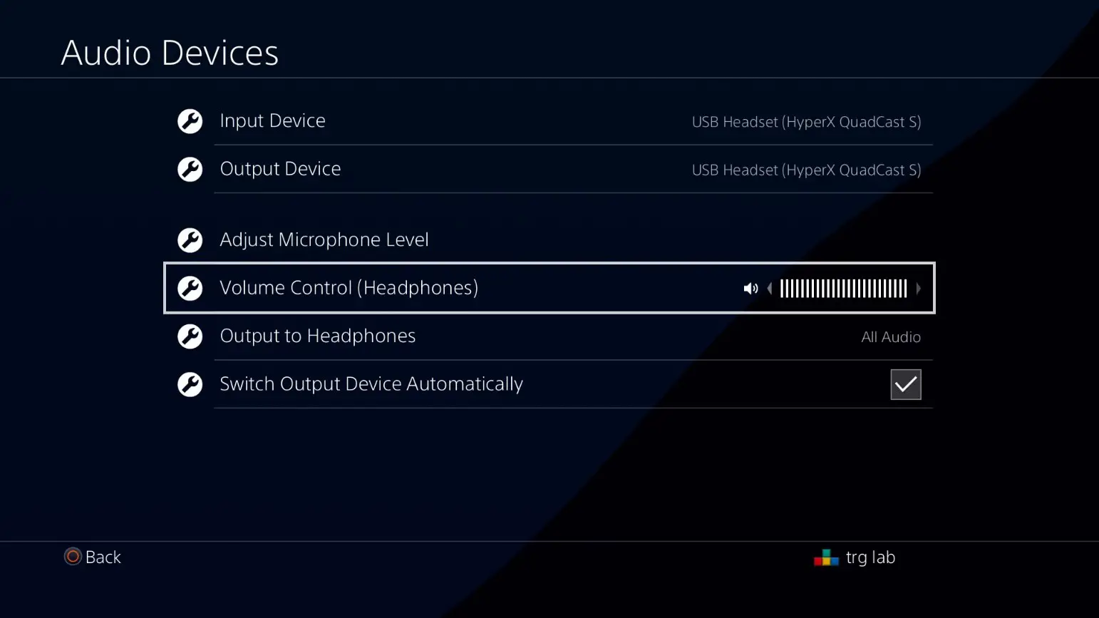 HYPERX HMIQ1S XX RG G QuadCast S USB Standalone Microphone - desired volume