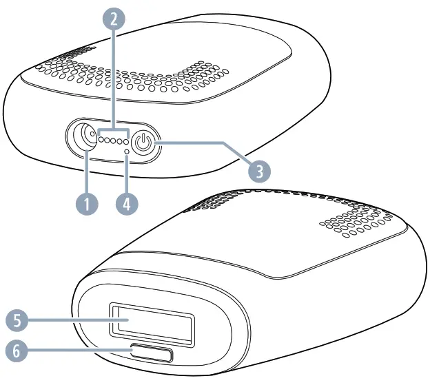 REMINGTON I-Light Compact Control Ipl Permanent Hair Removal - PARTS