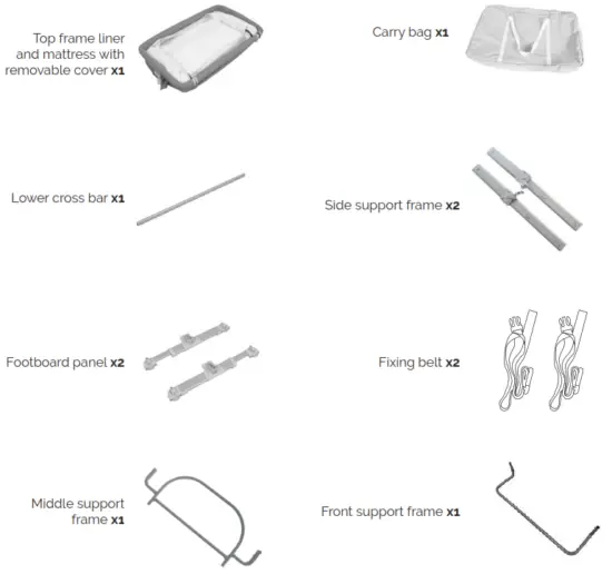 Dodi S4 SN Baby Bedside - fig
