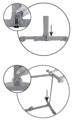 Dodi S4 SN Baby Bedside - foot panel