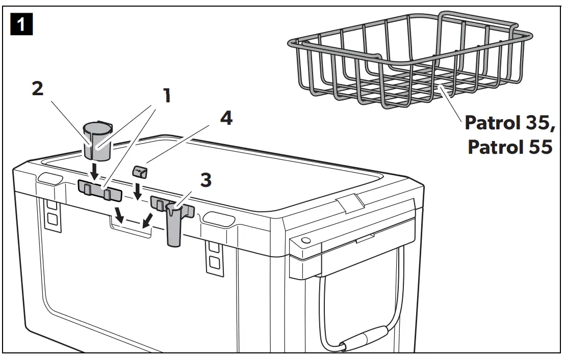 DOMETIC Patrol20 Passive Cooler - fig1
