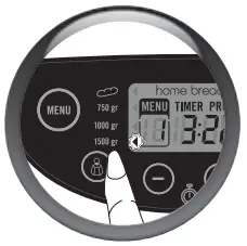 SELECTING THE BREAD WEIGHT