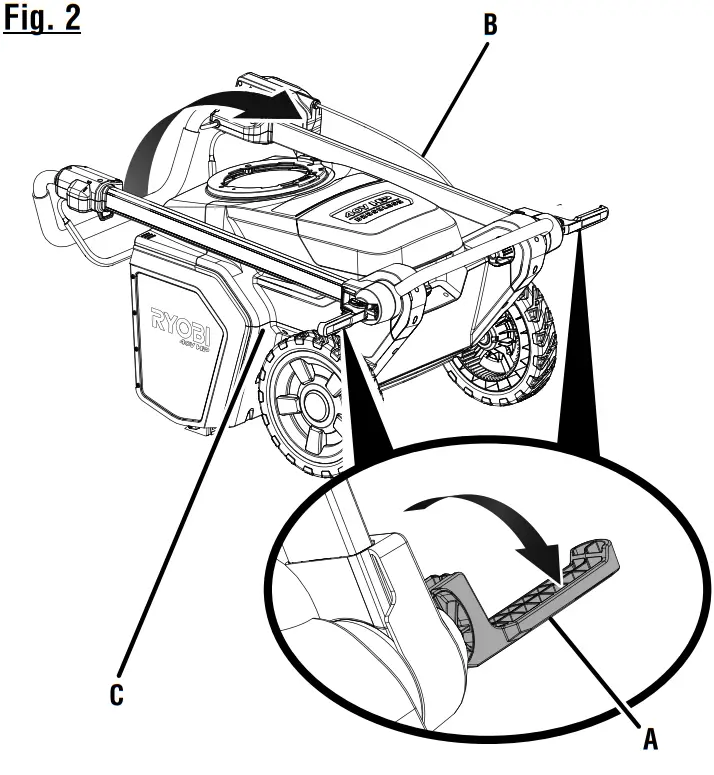 RYOBI RY408010 40V Snow Blower - fig 11