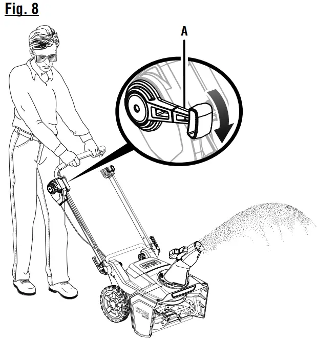RYOBI RY408010 40V Snow Blower - fig 4