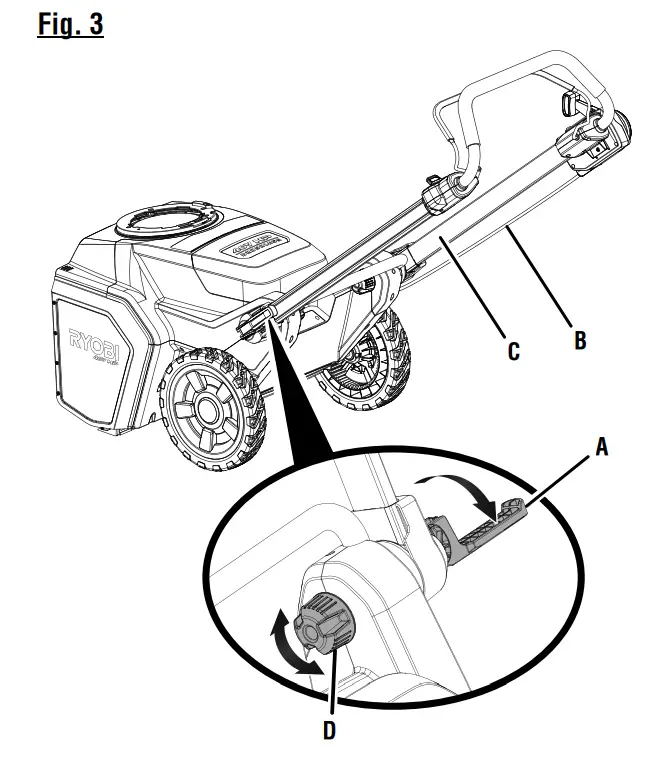 RYOBI RY408010 40V Snow Blower - fig 8