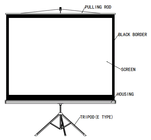 Huizhou-Telon-Audio-Visual-Equipment-TLES120-Motorized-Screen-7