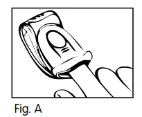 elepho eCheck Fingertip Deluxe Pulse Oximeter - Fig a
