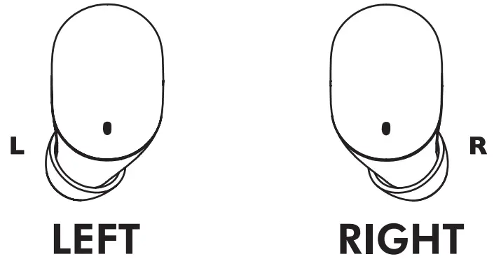 Left/ right Earbuds
