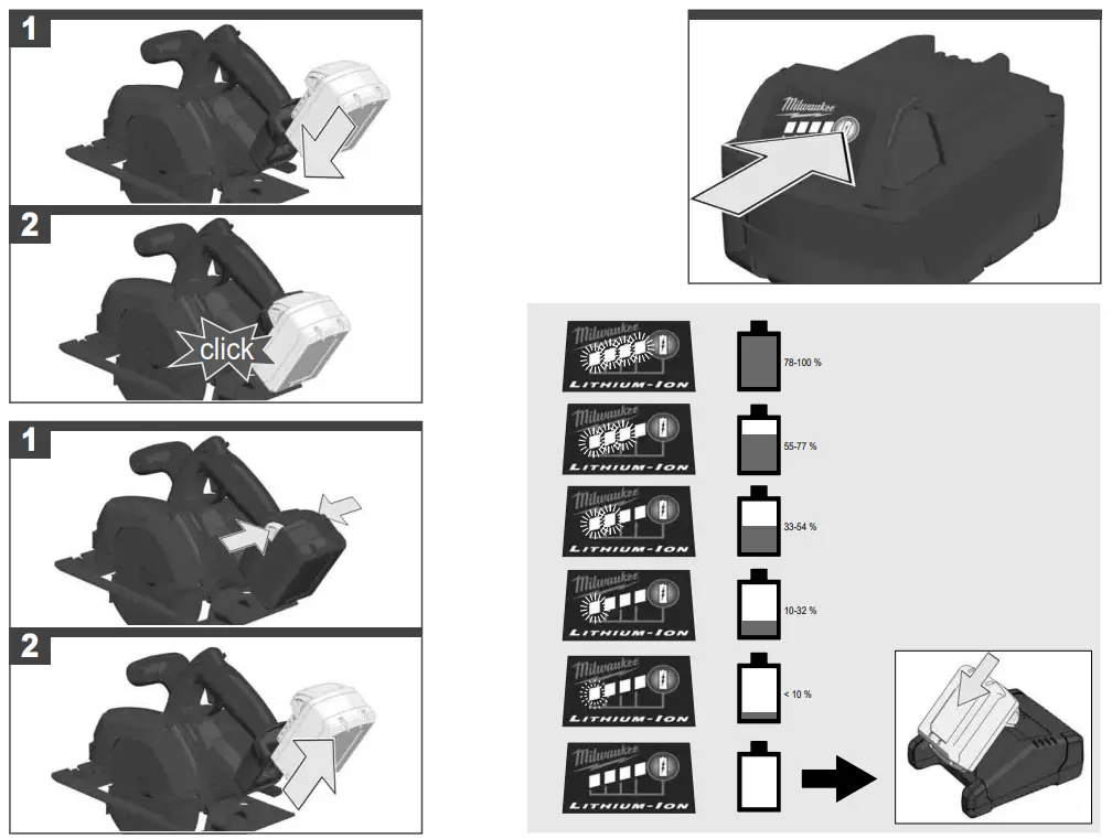 milwaukee HD18 CS Circular Saw - fig1