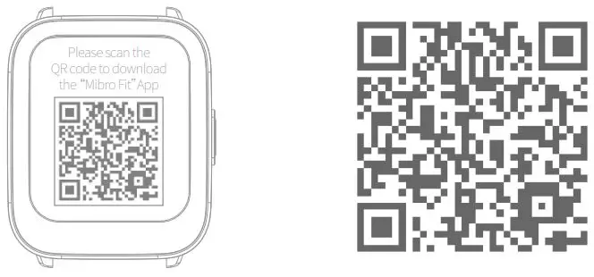 C2 Mibro Watch User Guide - QR Code