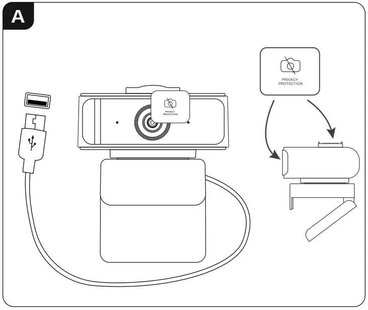 hama C 650 Face Tracking Webcam - Fig