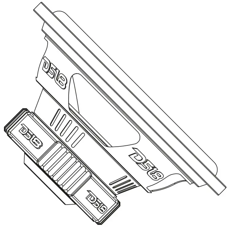 DS18 SLC 8S 8 Inch SVC 4 Ohms Subwoofer