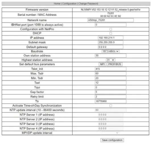 Configure echolink S7-compact